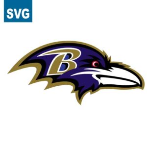 Baltimore Ravens Logo, Emblem SVG Vector