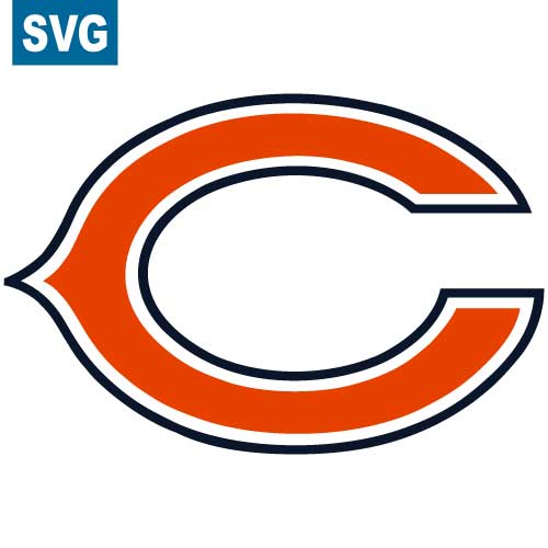 Chicago Bears Logo | Emblem SVG Vector - NFL DESIGNS