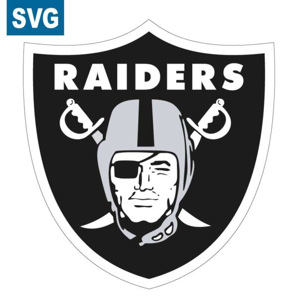 Las Vegas Raiders Logo | Emblem SVG Vector - NFL DESIGNS
