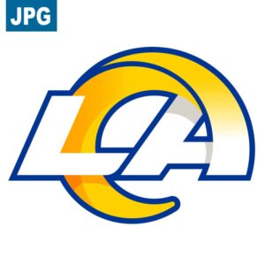 Los Angeles Rams Football Logo JPG