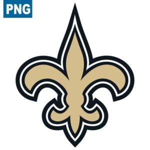 New Orleans Saints Logo, Emblem PNG