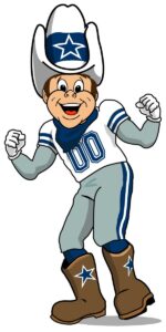Rowdy, Mascot of The Dallas Cowboys