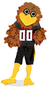 Freddie Falcon, Mascot of The Atlanta Falcons