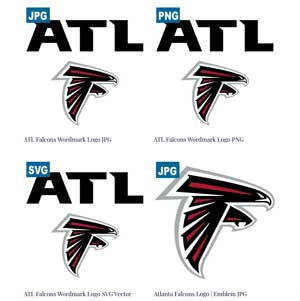 Download Atlanta Falcons logos