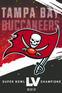 Buccaneers’ Super Bowl victories flag