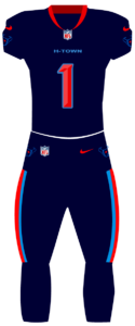 H-Town Houston Texans Color Rush uniform