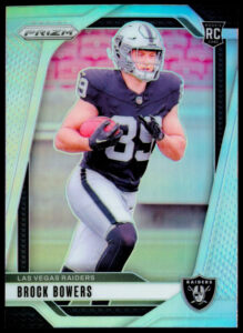 Brock Bowers (Tight End, Las Vegas Raiders) rookie card